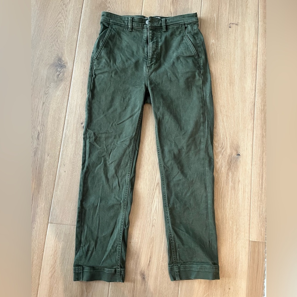Everlane women’s green pants size 6